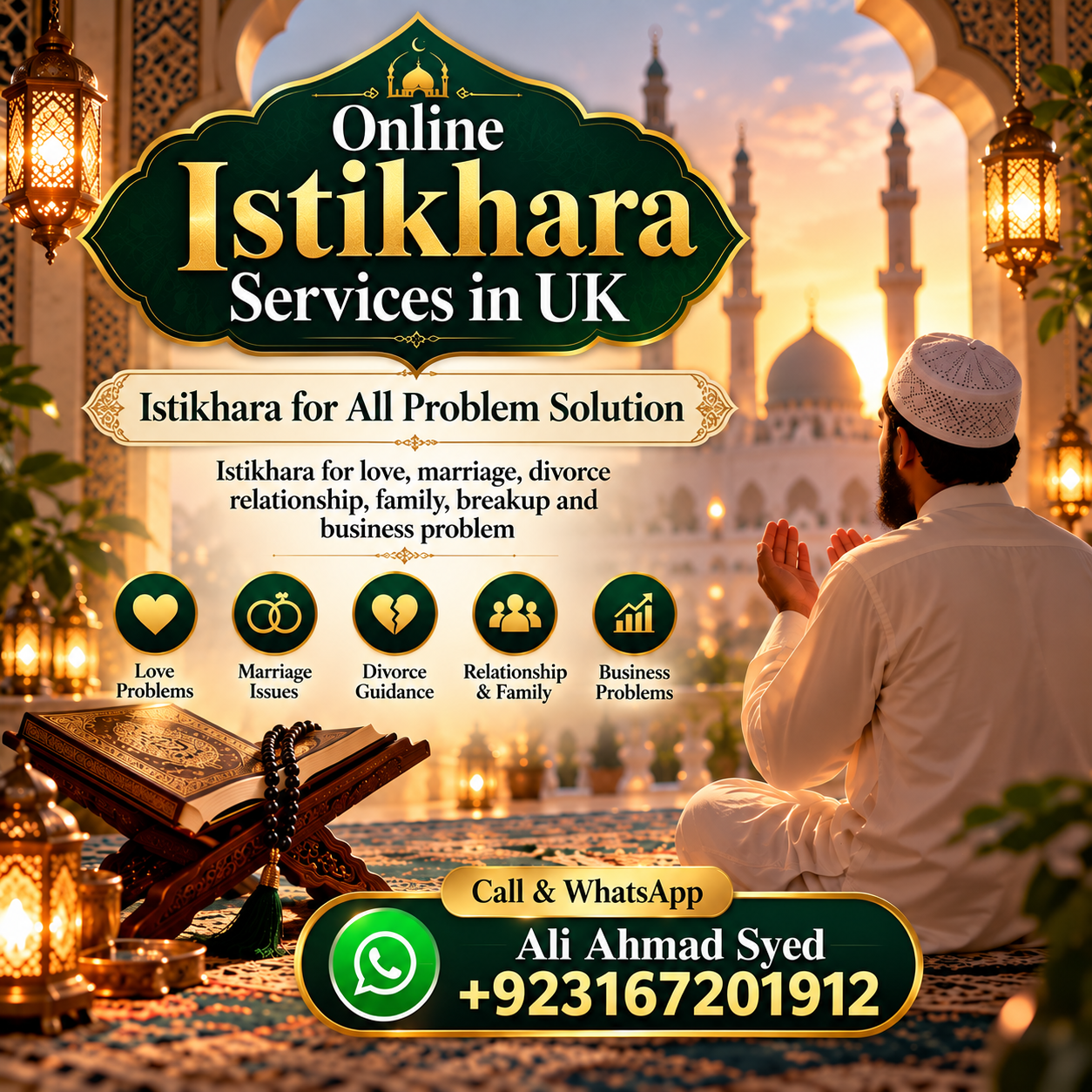 About Professor Ali Ahmad Syed - Best Online Istikhara